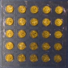 Золотая монета 50 рублей "Георгий Победоносец" ММД 7,78 в блистерах